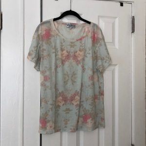 Wildfox floral tee shirt